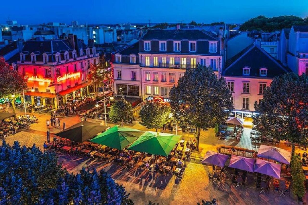 Appartement Refait Par Architecte. Proche De La Gare Et Le Centre De Reims Luaran gambar