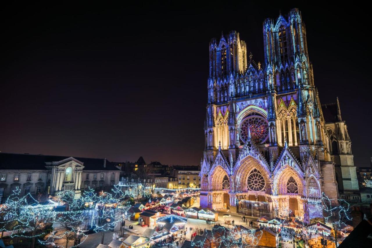 Appartement Refait Par Architecte. Proche De La Gare Et Le Centre De Reims Luaran gambar